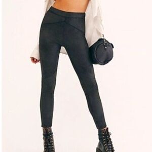 Free People Faux Suede Legging